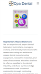 Mobile Screenshot of opadental.com